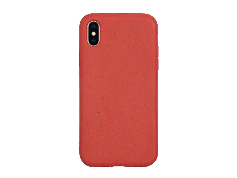 Apple iPhone XS – etui na telefon Forever Bioio – czerwony