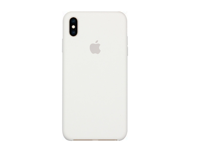 Apple iPhone XS Max – etui na telefon Apple Silicone Case – White